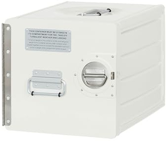 VanDeBord Aktenschrank, Schubladenschrank, Metallschrank klein, Schreibtisch Aufbewahrungsbox, Büroschrank, Industrial Möbel, vormontiert, 27,9 x 29,1 x 39,5, Bord Box M, Weiss