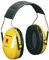 3M X1A Cuffia Auricolare Isolata Elettricamente, Snr=27 Db, Verde, 1, Unisex-Adulto