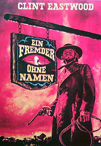 Ein Fremder ohne Namen - Clint Eastwood - Filmposter 37x53cm gerollt