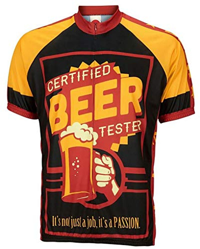 Maglia da Ciclismo da Uomo a Manica Corta con Stampa a Inchiostro Italiano
