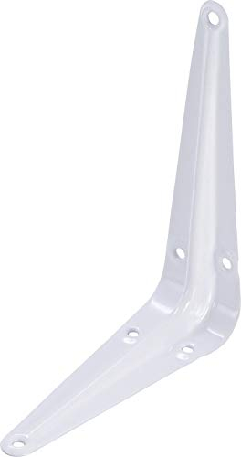 BGS Diy 80831 | Regalkonsole | 100 x 125 mm | Regalträger, Regalwinkel | weiß