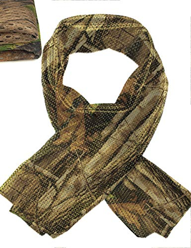 Outdoor Saxx Multifunktions-Tuch, Hals-Tuch, Schal, 154 x 48cm, Mesh-Gewebe, Real Tree Camouflage