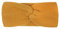 Zwillingsherz Stirnband aus 100% Kaschmir - Hochwertiges Grobstrick-Kopfband im Uni für Damen Frauen Mädchen - Wolle - Ohrenschutz - Haarband - warm und weich für Frühjahr Herbst Winter