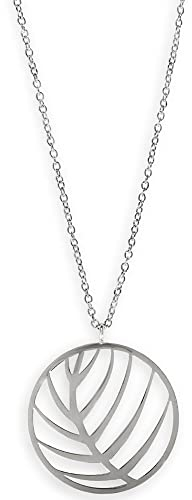 XENOX X6287 Damen Collier Edelstahl Silber 45 cm