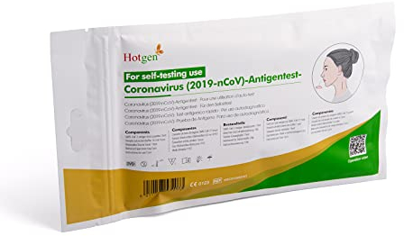 Hotgen Corona Schnelltest Selbsttest, 1 Stück…