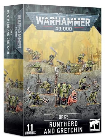 Games Workshop Orks Runtherd And Gretchin