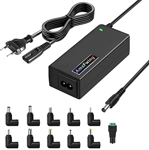 AmzFwing 12V Fuente de alimentación 5A AC DC Transformador Adaptador de Corriente, cámara CCTV Compatible 12Volt 4Amp 3A 1A, Impresora, Monitor LCD LED.