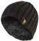 HEAT HOLDERS - Herren Thermisch Vlies Gefüttert Gerippt Gestrickte Wintermütze/Hut in 4 Farben 3.4 Tog Einheitsgröße (Einheitsgröße, Khaki Grün)