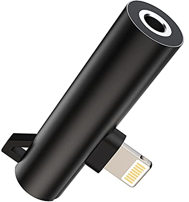 iPhone Schnellladegerät Splitter(2in1) AUX 3.5mm Kopfhörer Klinke auf Lightning Ladekabel Adapter Apple MFI Stecker Netzteil Fast Charger Zubehör für 14 13 12 11 Pro Max X Xs Xr Se 8 7 Plus L+3.5