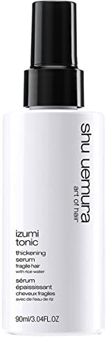 Shu Uemura, Izumi Tonic, Serum für fülligere Längen, Für brüchiges Haar, Mit Reiswasser und Ceramiden, Für fülligeres Haar mit weniger Spliss, 90 ml