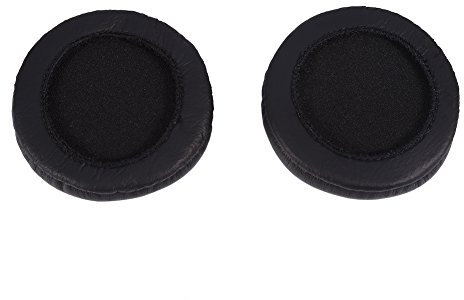 Earpads For Jvc Ha Rx300 Headphone Covers 75MM S160 B E Flats Pu Leather And Soft Foam Black Soft Replacement Ear Pads Cushion Soft Foam For Headset
