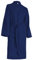 Brandsseller Peignoir de Bain Femmes & Hommes Piqué Coton Nid d'Abeille Peignoir léger Unisexe - Marine XXL