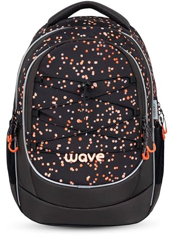 Wave Infinity Boost Schulrucksack (338-90) (Dots Blooms)