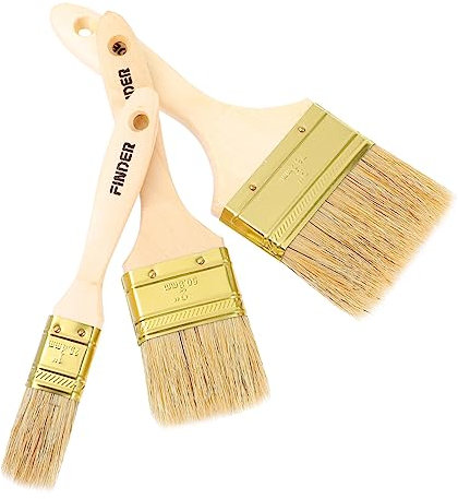 DIKACA 3 Stk Reinigungsbürste pinsel küche kitchen brush Reinigungsmopps Tischgrill Mops Küchenversorgung Hitzebeständige Bürste weiches Fell Suite Staubbürste einstellen Backpinsel