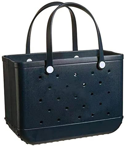 Sac De Plage EVA, Sac De Plage En Caoutchouc, Sac Fourre-tout De Plage Étanche Avec Trous, Grands Sacs À Main De Voyage En Caoutchouc Lavable, Sac À Main Élé Pour Femme, Sac De Voyage Portable