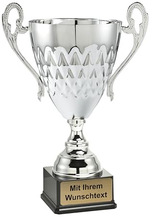 Deitert Pokale 6er Serie LT.040B Silber mit Henkel 44 cm