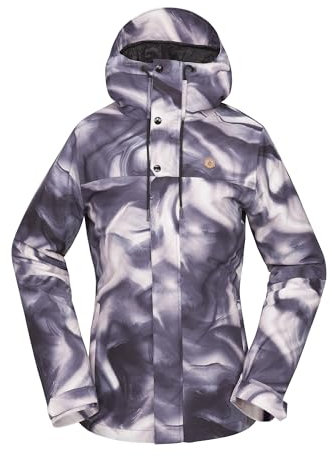 Volcom Damen Bolt Insulated Snowboard Ski Winter Kapuzenjacke, Nirvana S5, M
