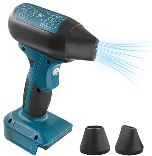 Jet Dry Mini souffleur, 130 000 tr/min, 4 vitesses, pour batterie Bosch 18 V, sans brosse, portable, pour le nettoyage de PC, clavier, voiture (pas de batterie)