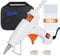 ilauke Hot Glue Gun Kit with 60Pcs Glue Sticks, 20W Mini Hot Glue Gun White for Home School DIY Craft Projects Repairs, Compact Storage Carrying Case, Fast Heating