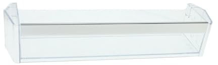 Compatible With Smeg Lower Bottom Door Shelf Tray Bottle Holder For Fridge - Clear Transparent.