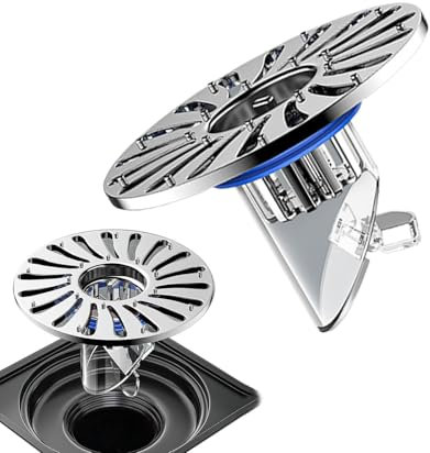 Bonde de douche anti-odeur - Anti-odeur - Valve de vidange anti-clogging anti-odeur pour la cuisine, prévention du reflux