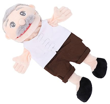 Vaguelly Handpuppe Für Die Marionetten Babypuppen Puppen Für Babys Lustige Ausgestopfte Fingerpuppe Finger Weiß Super Weicher Stoff