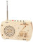 meiyan Build A Radio Kit Wood Radio Interactive Building Toys Science Experiment Electronics Kits