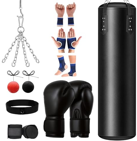 Turmegtt Sac De Frappe, Sac De Frappe Adulte, 120cm/4ft Punching-Ball