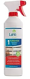 Lahti Sauna PURUVESI – Grundreiniger für Sauna, Infrarotkabine & Dampfbad | gegen Schweiß & Rückstände | alkoholfrei, für alle Oberflächen | Made in Germany (0,5 Liter)