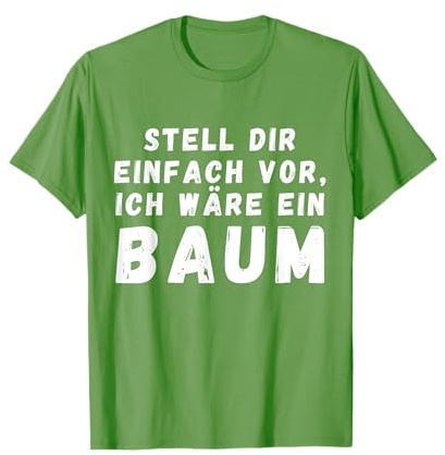 Karneval Familien Wald Kostüm Baum Erwachsene Damen Herren T-Shirt