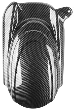 Motorrad-Hinterradabdeckung, Kompatibel Mit Kawasaki, Versys 650 Versys 650 2015–2022, 2023, 2024, 2025, Kotflügel, Radabdeckung, Reifenspritzschutz(Carbon Fiber)
