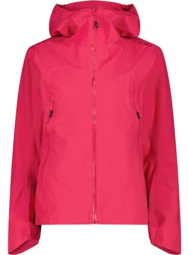 CMP Woman Jacket FIX Hood Damen Regenjacke Hardshelljacke Magenta pink