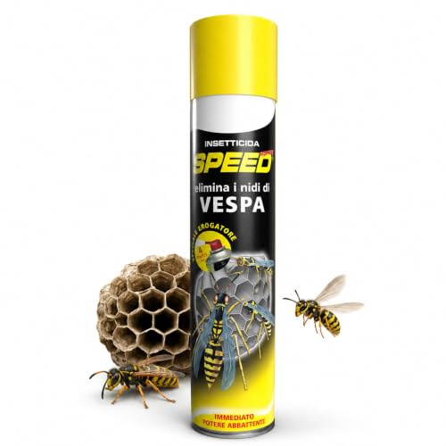 1 Bottiglia da 750 ml Speed Spray Vespe e Nidi - Lunga Gittata 4 metri