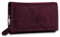 Money Maker Damen Kellnerbörse Geldbörse rotbraun Leder 15.5x3x9.5cm OPJ704D Leder Kellnerbörse