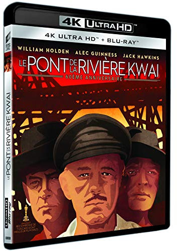 Le Pont De La Rivière Kwai 4K [Blu-ray] [60ème anniversaire - 4K Ultra-HD + Blu-ray ] [60ème anniversaire - 4K Ultra-HD + Blu-ray]