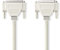 NEDIS Serielles Kabel | D-Sub 25-Pin Stecker | D-SUB 25-Pin-Buchse | Vernickelt | rund | PVC | Elfenbein | Plastikbeutel 5.00 m 5.00 m