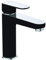 Ideal Standard Tyria BC159HS Waschtischarmatur für Badezimmer, Schwarz und Chrom, mit Ablaufgarnitur aus Metall