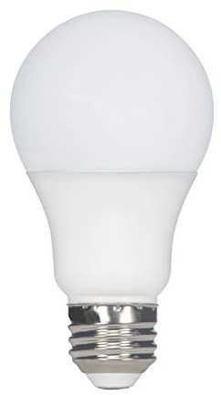 Satco 11408 9.8W LED A19 Light Bulb, 60W Replacement, 4000K Cool White, 800 Lumens