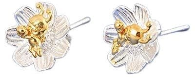 Real 925 Sterling Silver Creative Handmade Design Fine Jewelry 18k Gold Monstera Leaves Drop Earrings For Women 21