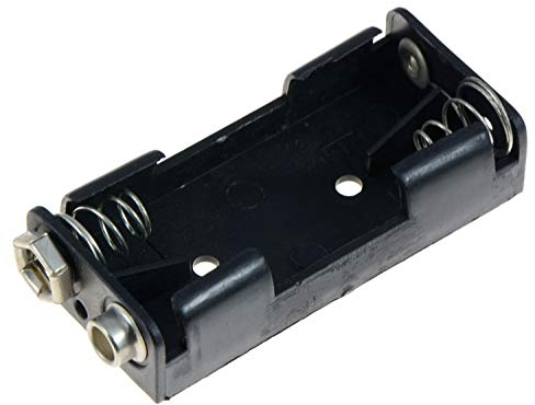 AAA x 2 Battery Holder Press Studs Connection