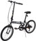 ZiZZO Ferro Klapprad, leicht, 50,8 cm, 13,2 kg, Schwarz