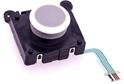 HYY weißer Joystick-Knopf, 3D-Wippe, analoger Daumenstick, Ersatz für Sony PSV 2000 PS Vita 2000 2001