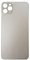 Smartex® Back Cover Glass compatibile with iPhone 11 Pro Max | Rear Housing Replacement (White)