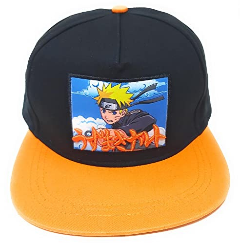 Import NEW 138359 Nw012 Kappe, schwarz und orange, 56-58