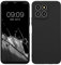 kwmobile Carcasa Compatible con Honor X8 5G / X6 / 70 Lite 5G Funda - con Bordes elevados - Apto Carga inalámbrica - Negro Mate Mate