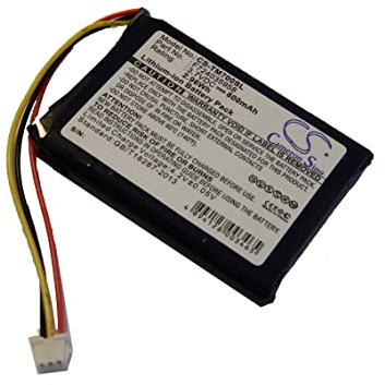 vhbw Akku kompatibel mit Tomtom One 3rd, XL GPS Navigation Navi (800mAh, 3,7V, Li-Ion)