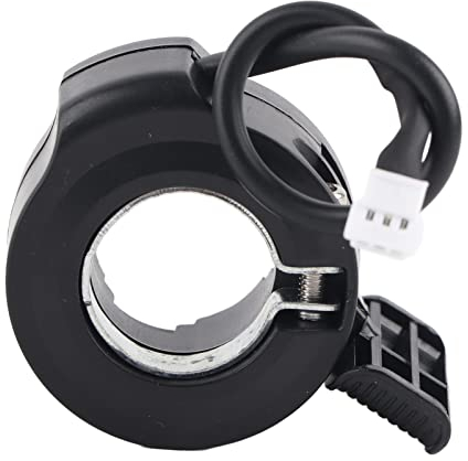 Gashebel für E Scooter, Daumengas Elektrischer Scooter Finger Throttle Booster für Elektroroller Scooter Hallsensor Accelerator Grip für E-Bike Thumb Gaspedal Scooter Zubehör