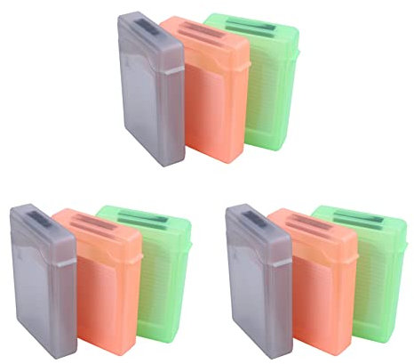 Hagsnec Lot de 15 boîtiers externes pour disque dur IDE 3,5 - En plastique