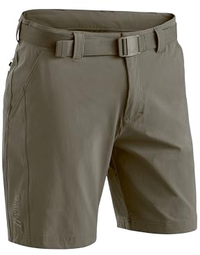 Maier Sports Nil Short M, Kurze Herren Wanderhose, Wasserabweisende Bermuda für Trekking und Hiking, PFC-frei, mSTRETCH pro 4 & Dryprotec