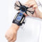 Lauf-Armband, 360 ° drehbar, Handy-Halterung, Handy-Armband für Laufen, Wandern, Radfahren, passend für 11,4 - 17,8 cm (4,5 - 7 Zoll) für iPhone 14/13/12/11/Pro Max/XS/XS/XR Samsung Galaxy (Armband)
